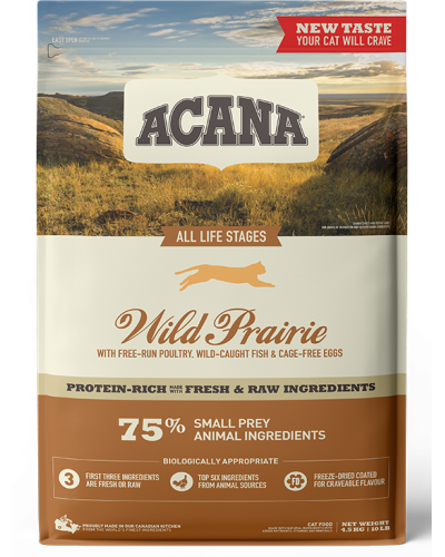 ACANA CAT WILD PRAIRIE ALL LIFE STAGES 4,5KG