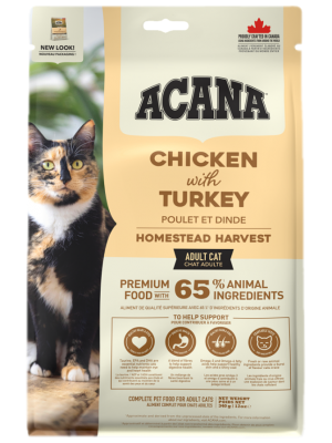 ACANA CAT HOMESTEAD HARVEST 340GR