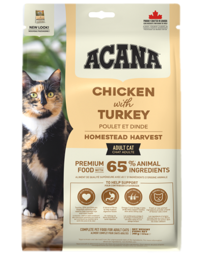 ACANA CAT HOMESTEAD HARVEST 340GR