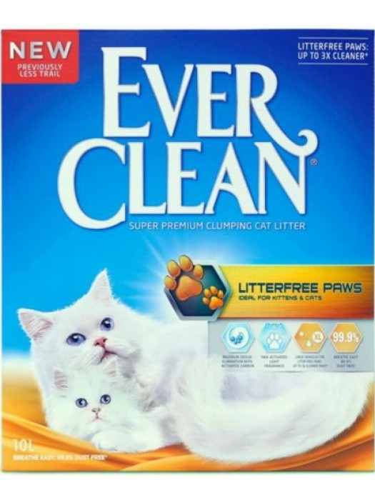 EVERCLEAN LITTERFREE PAWS 10LT