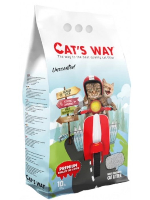 CAT'S WAY NATURAL CLUMPING 10LT (ΧΩΡΙΣ ΑΡΩΜΑ)