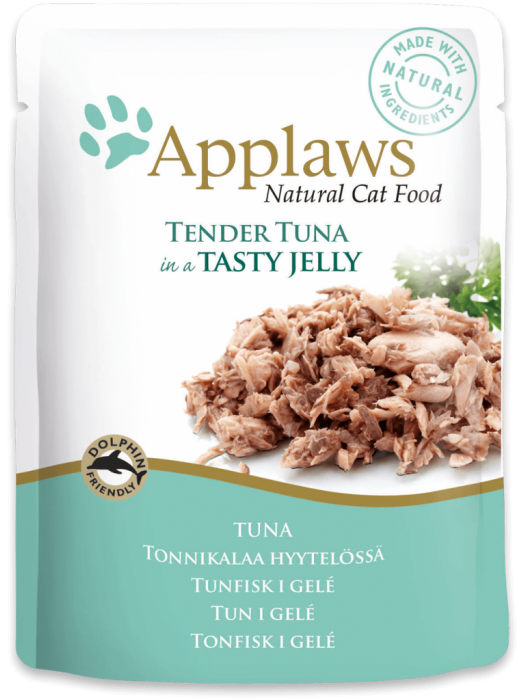 APPLAWS CAT TUNA IN JELLY 70GR (ΦΑΚΕΛΑΚΙΑ ΜΕ ΤΟΝΟ ΣΕ ΖΕΛΕ)