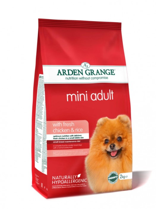 ARDEN GRANGE ADULT CHICKEN & RICE MINI 6kg	