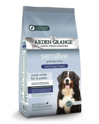 ARDEN GRANGE SENSITIVE ADULT LARGE BREED FISH & POTATO 2kg