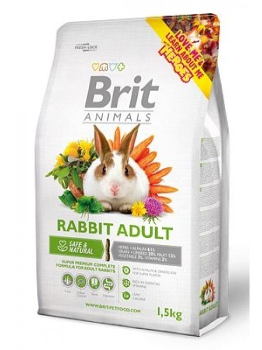 BRIT ANIMALS RABBIT ADULT 1,5kg