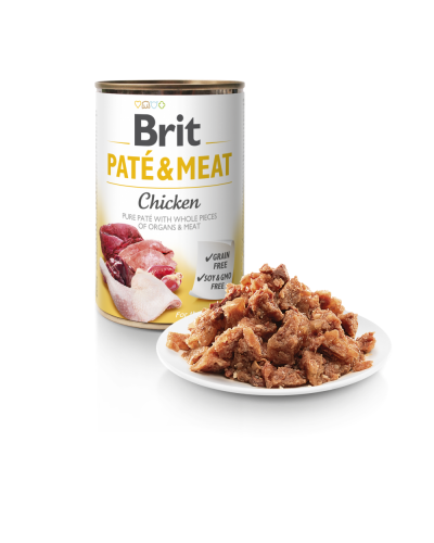 BRIT PATE & MEAT CHICKEN 800GR (ΚΟΤΟΠΟΥΛΟ)