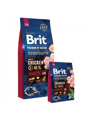 BRIT PREMIUM BY NATURE SENIOR LARGE & EXTRA LARGE 3KG