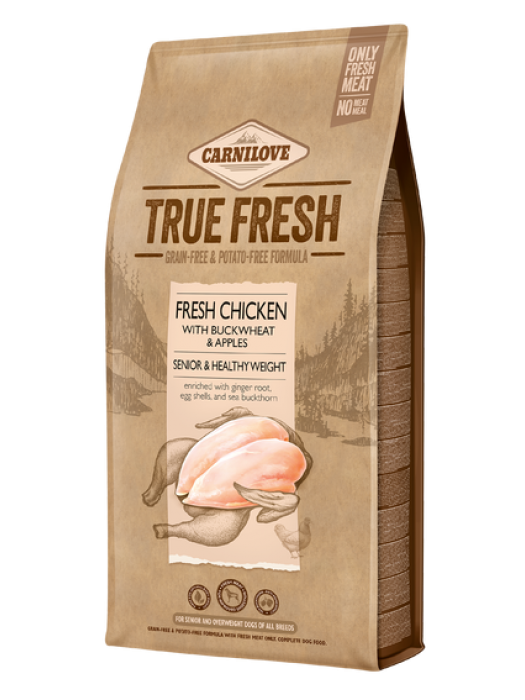 CARNILOVE TRUE FRESH SENIOR & HEALTH WEIGHT CHICKEN 4KG