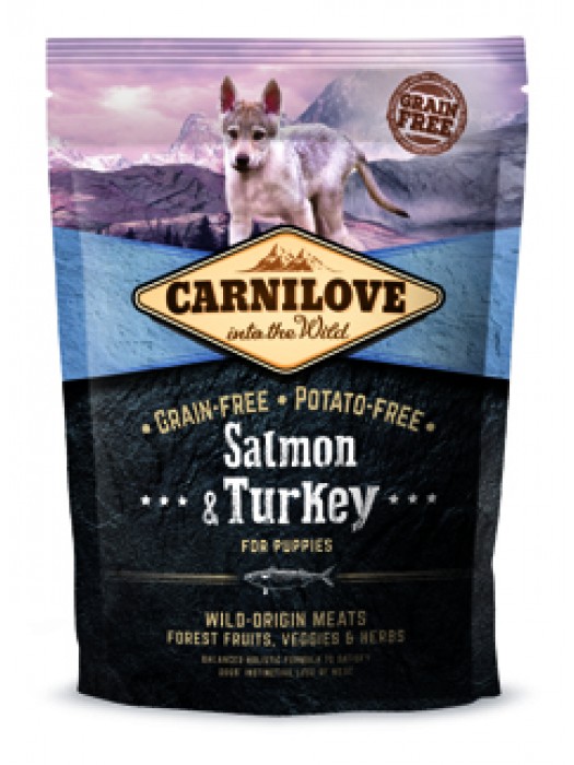 CARNILOVE PUPPIES SALMON & TURKEY 1,5KG