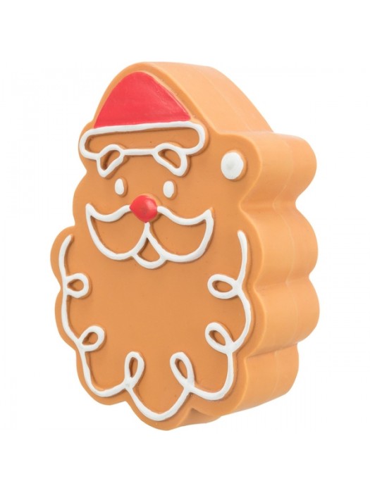 GINGERBREAD SANTA LATEX 11CM