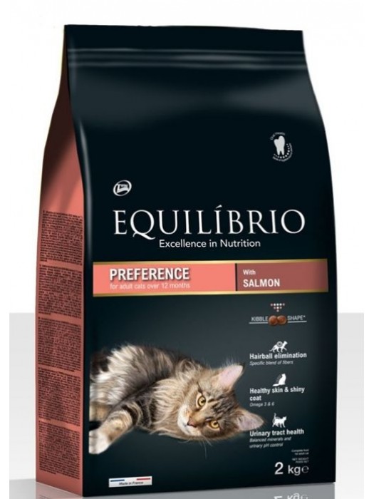 EQUILIBRIO ADULT CATS SALMON 2kg