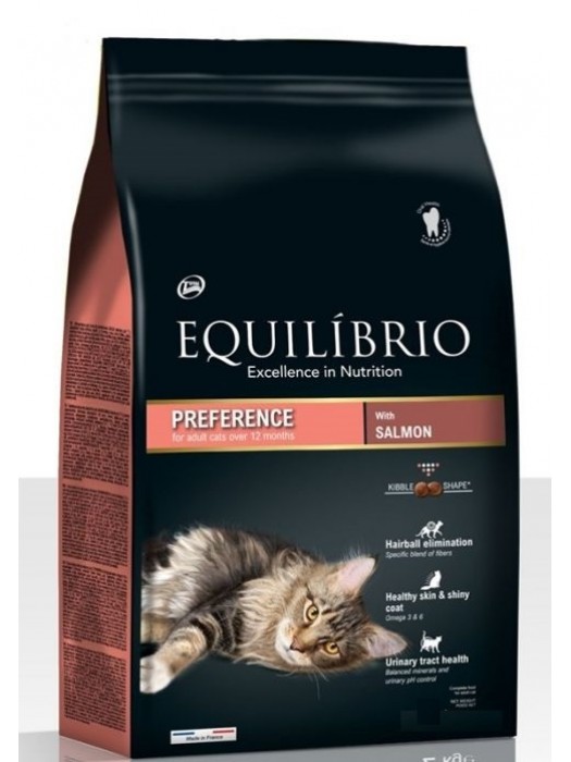 EQUILIBRIO ADULT CATS SALMON 7,5kg