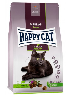 HAPPY CAT SUPREME STERILISED LAMB 4KG (ΑΡΝΙ)