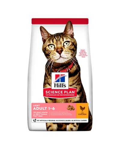 HILL'S CAT LIGHT ΚΟΤΟΠΟΥΛΟ 3kg