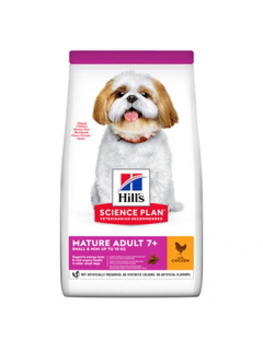 HILL'S MATURE ADULT 7+ SMALL & MINI CHICKEN 3KG
