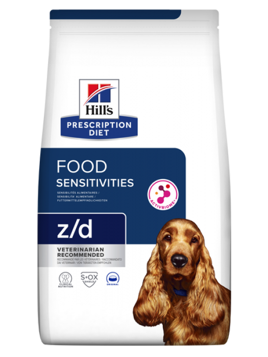 Z/D CANINE FOOD SENSITIVITIES 3kg