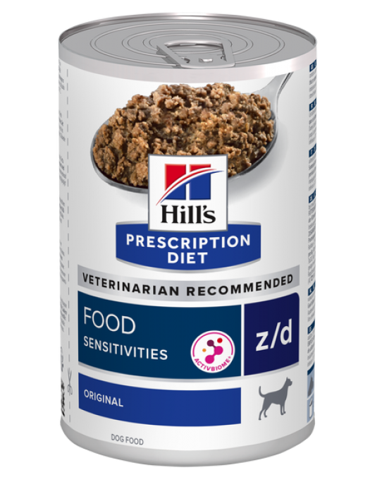 Z/D CANINE FOOD SENSITIVITIES 370gr/12τμχ