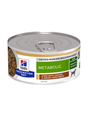 METABOLIC CANINE MINI STEW CHICKEN & VEGETABLES (ΜΑΓΕΙΡΕΜΕΝΟ ΓΕΥΜΑ) 156GR/24ΤΜΧ