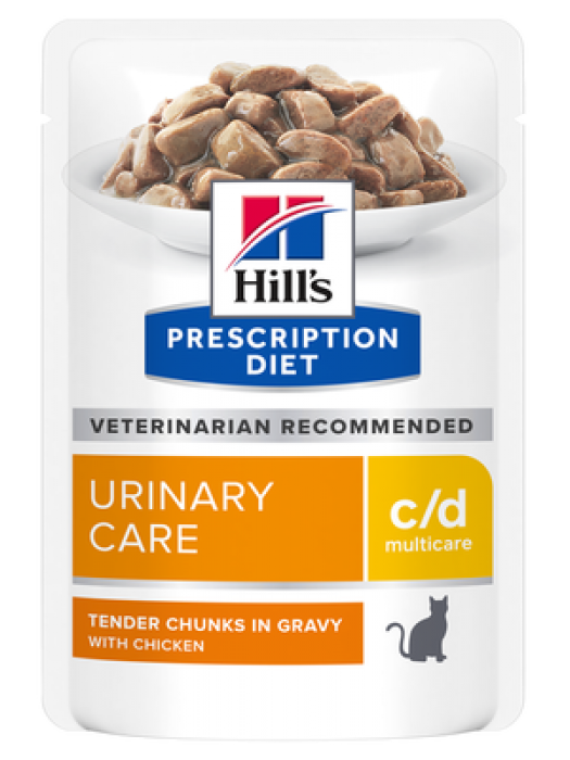 C/D FELINE MULTICARE URINARY CARE 85gr (ΦΑΚΕΛΑΚΙ)