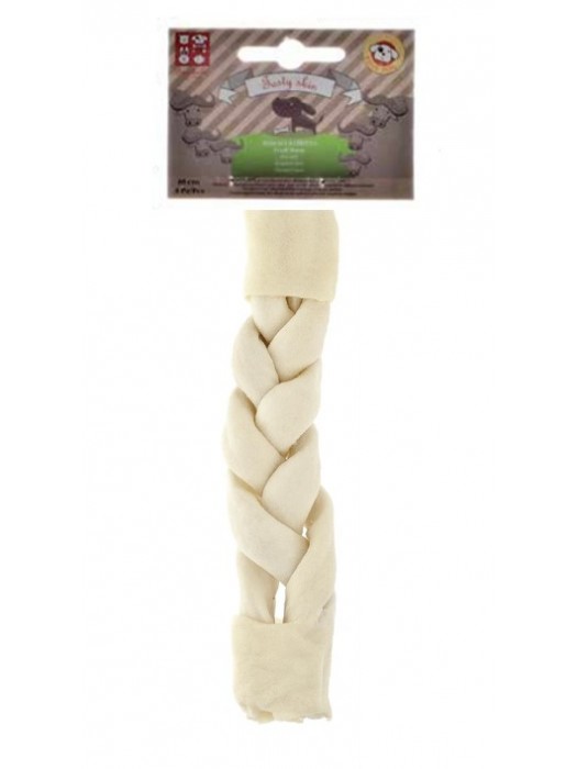 NATURAL BRAIDED BONE 25CM / 120GR