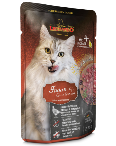 LEONARDO ΦΑΣΙΑΝΟΣ & CRANBERRIES 85GR (ΦΑΚΕΛΑΚΙ)