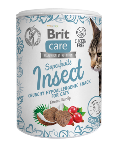 BRIT CARE SUPERFRUITS HYPOALLERGENIC INSECT 100GR