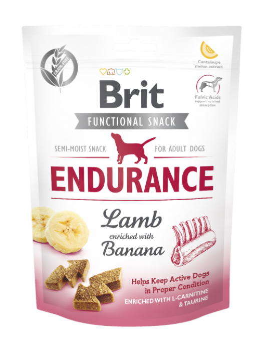 BRIT FUNCTIONAL SNACK ENDURANCE LAMB WITH BANANA (ΑΡΝΙ ΜΕ ΜΠΑΝΑΝΑ)