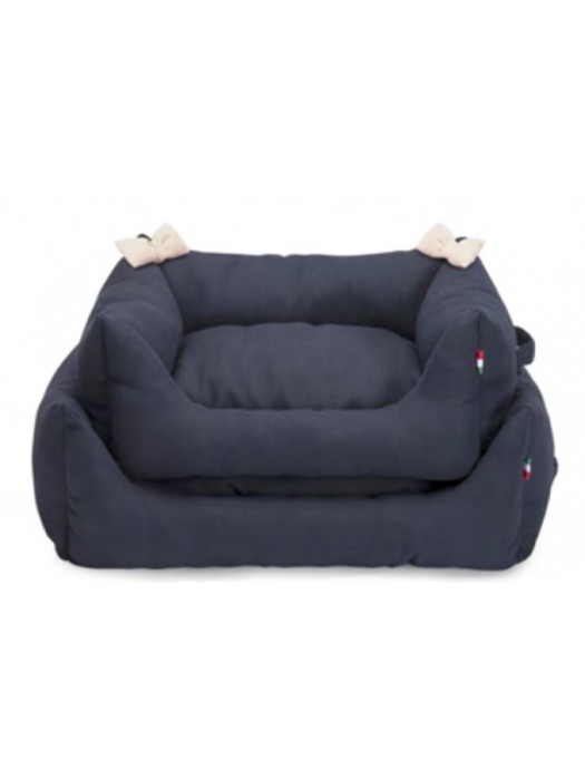 SOFA BLUE 75CM