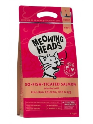 MEOWING HEADS SO-FISH-TICATED SALMON 1,5kg