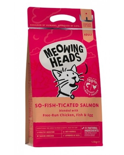 MEOWING HEADS SO-FISH-TICATED SALMON 1,5kg