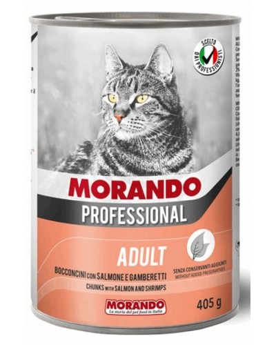 MORANDO PROFESSIONAL CAT ΚΟΜΜΑΤΑΚΙΑ ΓΑΡΙΔΕΣ & ΣΟΛΟΜΟΣ 405GR	