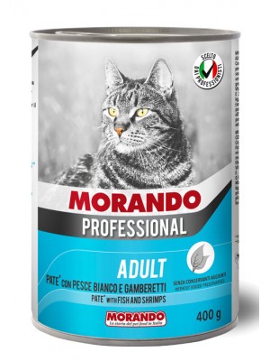 MORANDO PROFESSIONAL CAT ΠΑΤΕ ΨΑΡΙ & ΓΑΡΙΔΕΣ 400GR