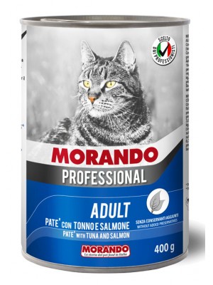 MORANDO PROFESSIONAL CAT ΠΑΤΕ ΤΟΝΟΣ & ΣΟΛΟΜΟΣ 400GR	
