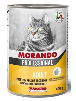 MORANDO PROFESSIONAL CAT ΠΑΤΕ ΚΟΤΟΠΟΥΛΟ & ΓΑΛΟΠΟΥΛΑ 400GR
