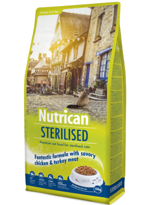 NUTRICAN CAT STERILISED CHICKEN 10KG