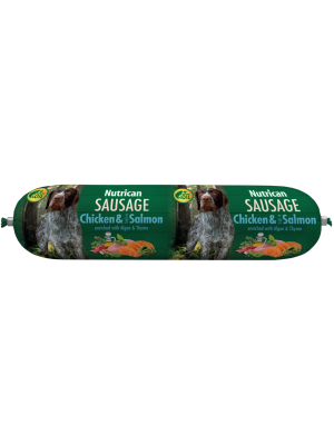 NUTRICAN SAUSAGE CHICKEN & SALMON 800GR