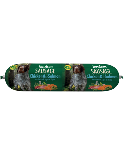 NUTRICAN SAUSAGE CHICKEN & SALMON 800GR