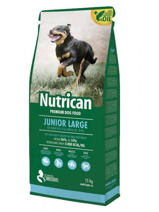 NUTRICAN DOG JUNIOR LARGE 15KG