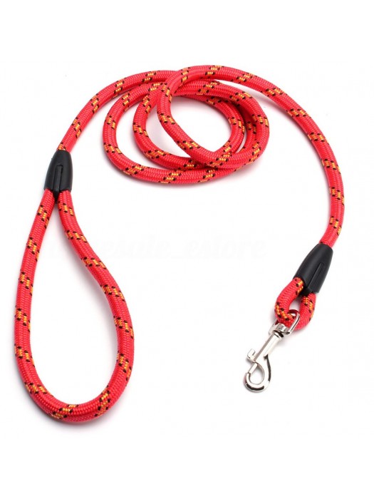 ROPE LEASH RED S 0,8CM/1,2M