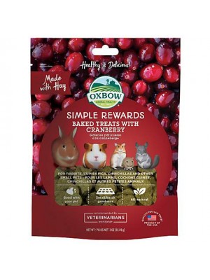 OXBOW SIMPLE REWARDS BAKED ΜΕ CRANBERRY 56GR