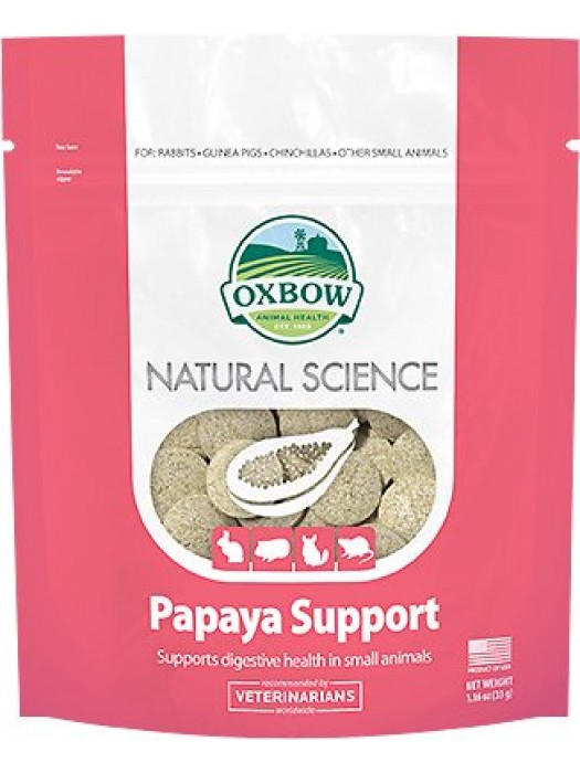 OXBOW PAPAYA SUPPORT 33GR / 60 ΤΑΜΠΛΕΤΕΣ