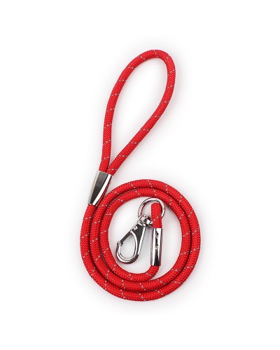 ROPE LEASH RED XS 0,6CM/1,30M