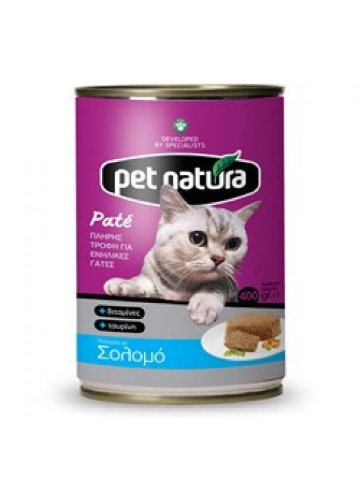 PET NATURA ΠΑΤΕ ΣΟΛΟΜΟΣ 400GR