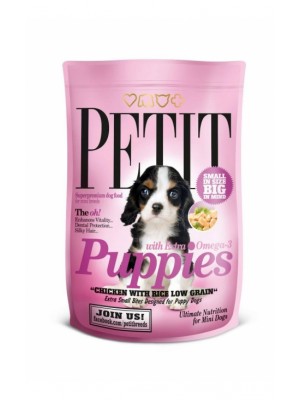 PETIT PUPPIES CHICKEN WITH EXTRA OMEGA-3 1,5KG