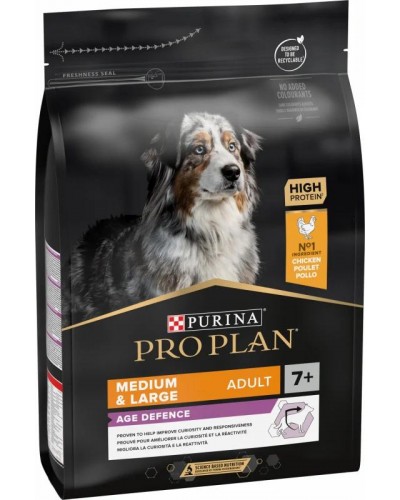 PROPLAN ADULT MEDIUM & LARGE AGE DEFENCE 7+ ΚΟΤΟΠΟΥΛΟ 3kg