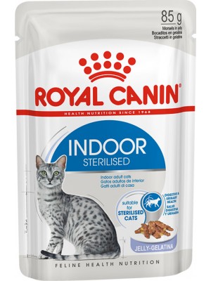 ROYAL CANIN INDOOR STERILISED IN JELLY 85GR