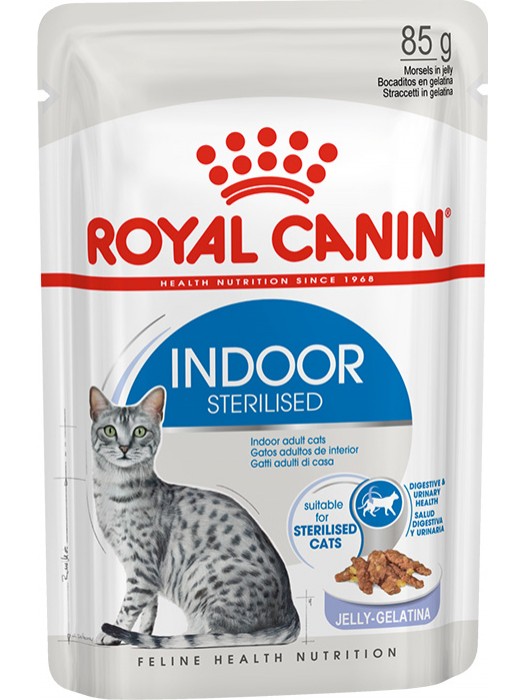 ROYAL CANIN INDOOR STERILISED IN JELLY 85GR