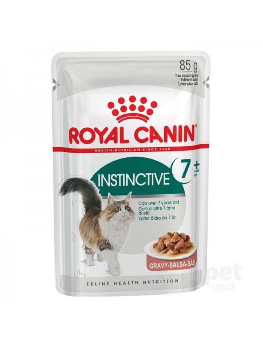 ROYAL CANIN INSTICTIVE +7 IN GRAVY 85gr