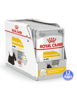 ROYAL CANIN DERMACOMFORT POUCH 85GR / 12 ΦΑΚΕΛΑΚΙΑ