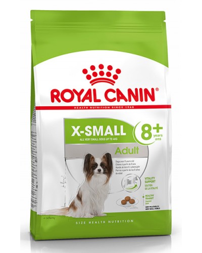 ROYAL CANIN XSMALL ADULT +8 1.5kg